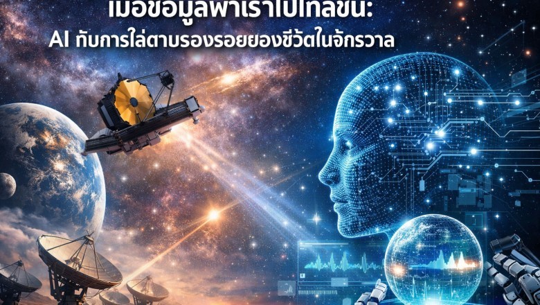 AI กับการไล่ตามร่องรอยของชีวิตในจักรวาล